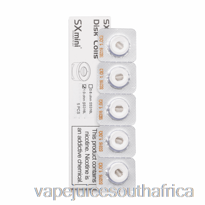 Vape Juice South Africa Yihi Sx Nano Ada Replacement Coils 1.0Ohm Coils